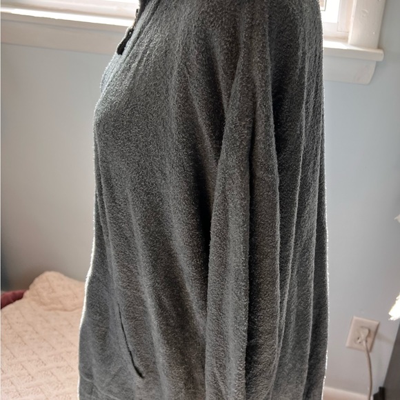 Like New Barefoot Dreams Cozy Chic Lite Plus Size 1/2 Zip Sweater - Picture 7 of 10